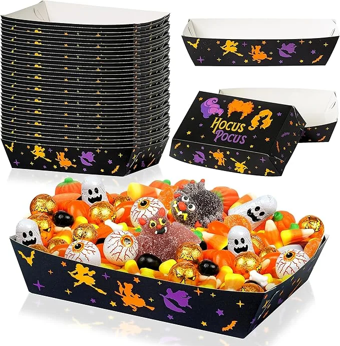 Hocus Pocus Paper Serving Food Tray