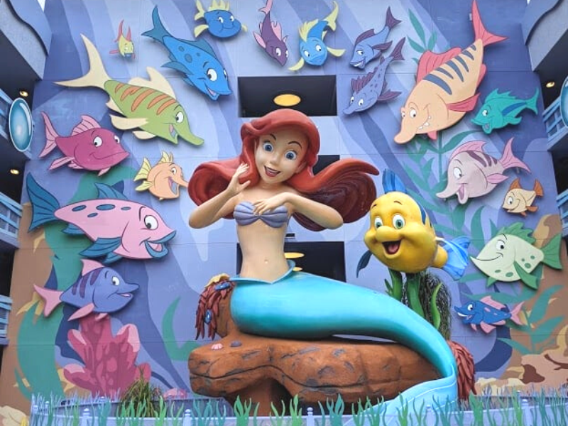 Art of Animation Resort | Little Mermaid Room Review - Pixie Dusted Journeys
